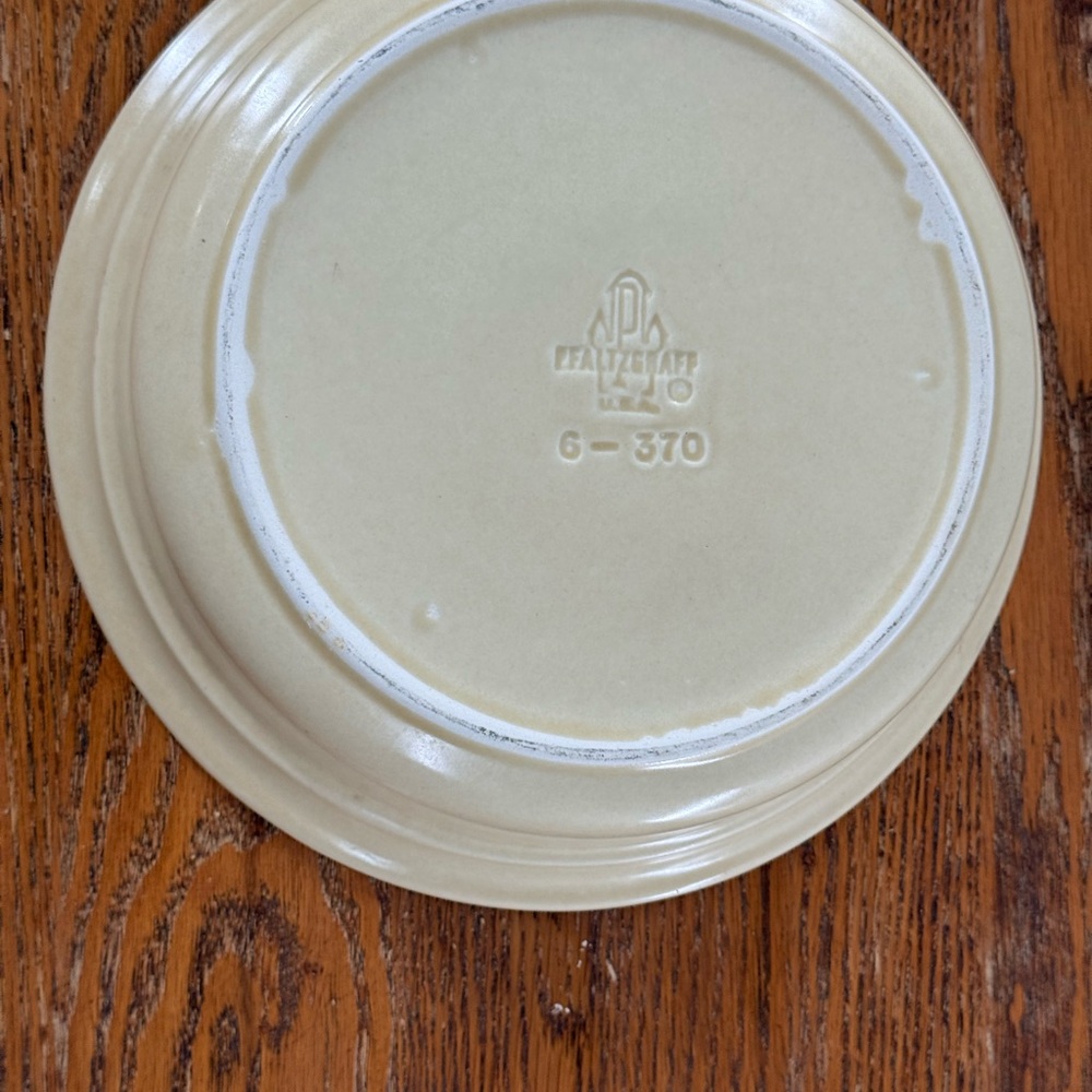 1960’s Pfaltzgraff Copper and Cream Covered baking Dish candle warmer heat - Picture 6 of 10